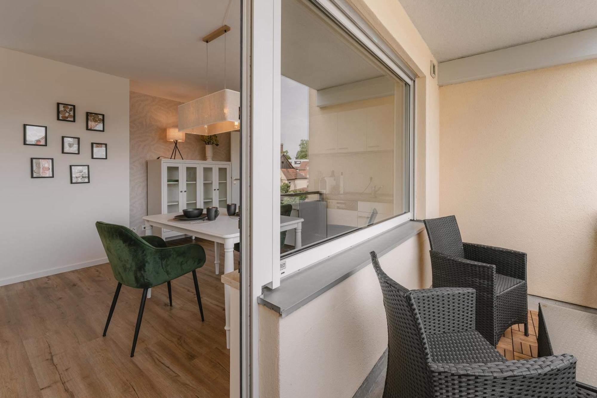 Exklusiv&Zentral: 1-Zi. Apartment mit Balkon Stellplatz Bayreuth Exterior foto